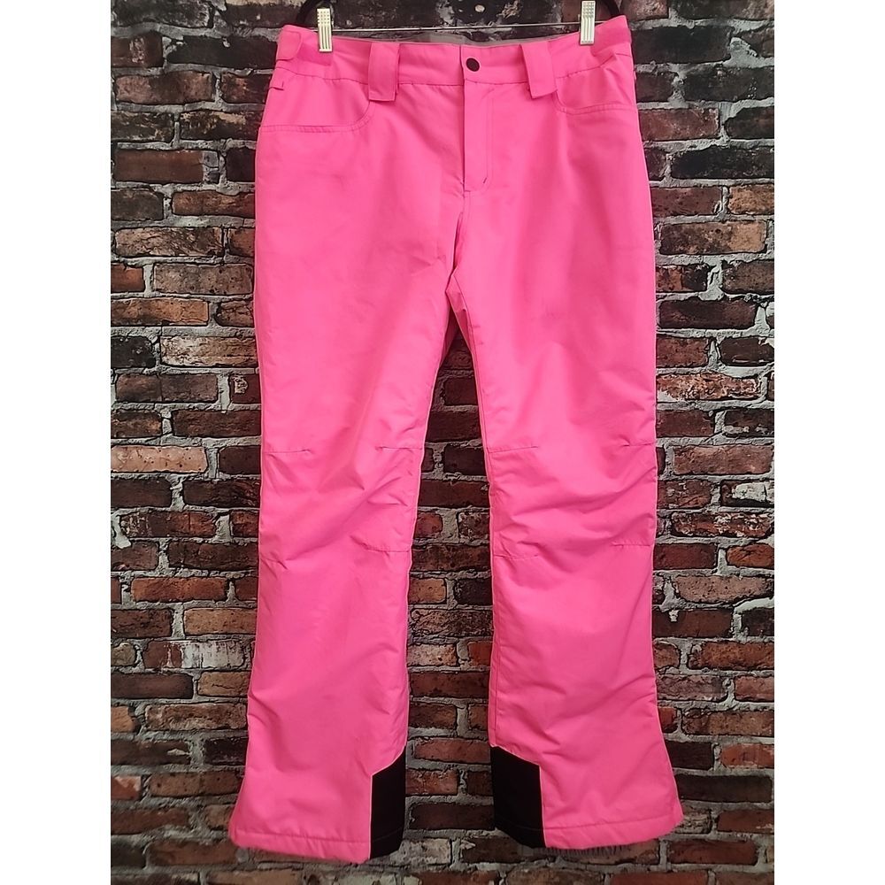 SMAINING SMN Highland Snowboard Ski Pants Neon Hot Pink Womens L Hiking Trekking